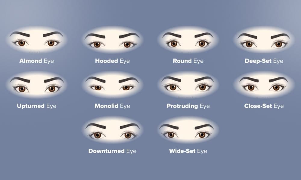 Eye Shapes: Types, Make up and How to Identify