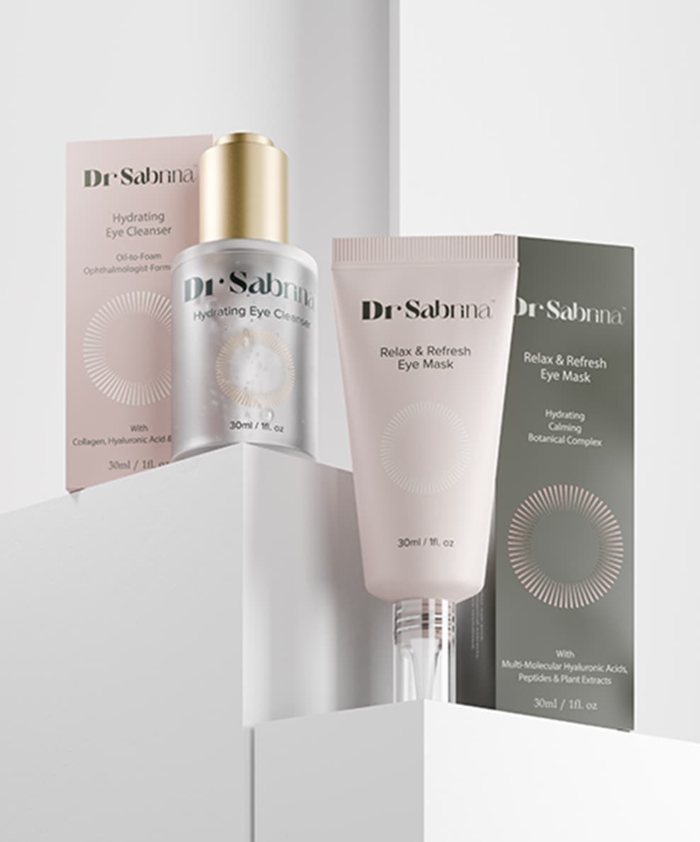 Dr Sabrina Relax and Refresh eye care duo
